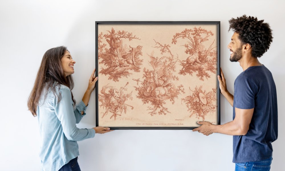 Gilles Demarteau, the Elder, and Jean Baptiste Hüet