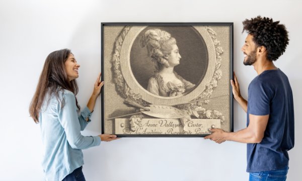 Charles Francois Le Tellier after Anne Vallayer Coster