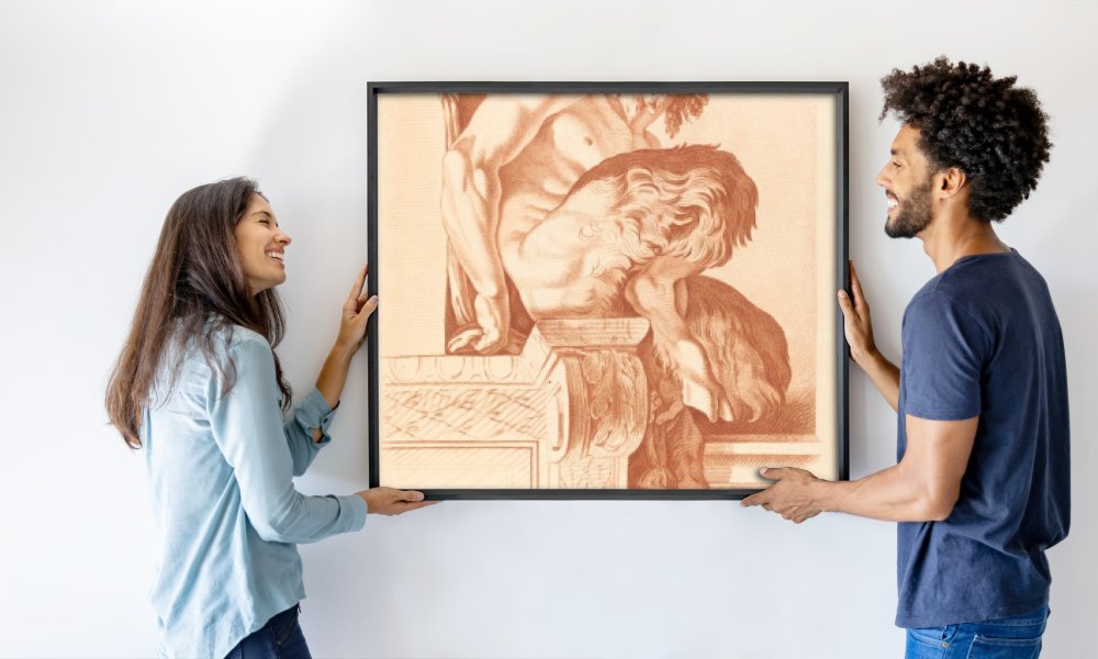 Gilles Demarteau the Elder after René Michel Slodtz after Annibale Carracci