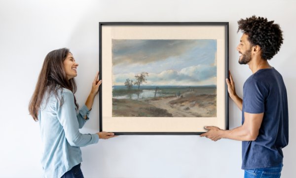 Andreas Schelfhout (signed by artist)