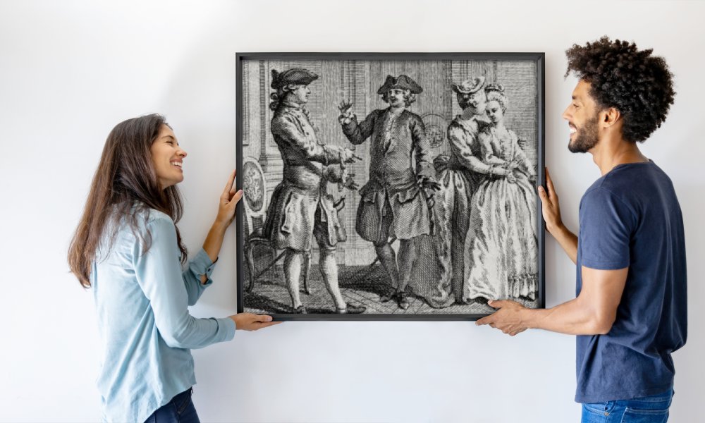 Hubert after Gravelot