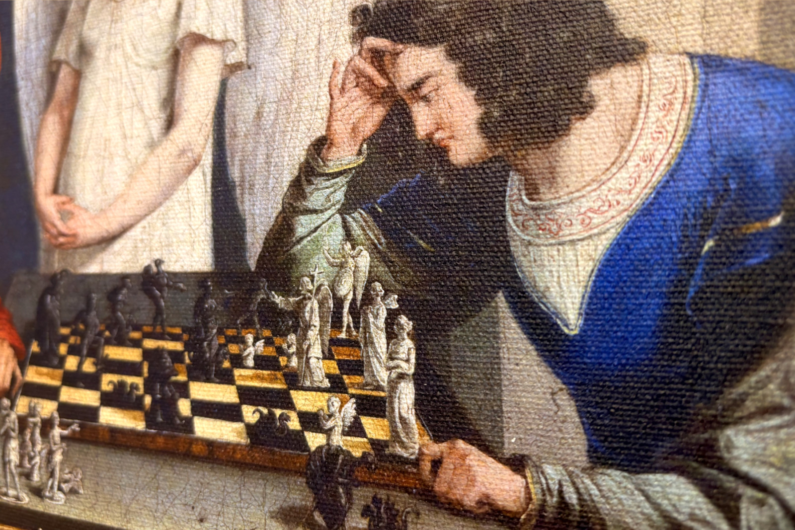 Fausto y Mefistófeles jugando al ajedrez - Unbekannt Unbekannt