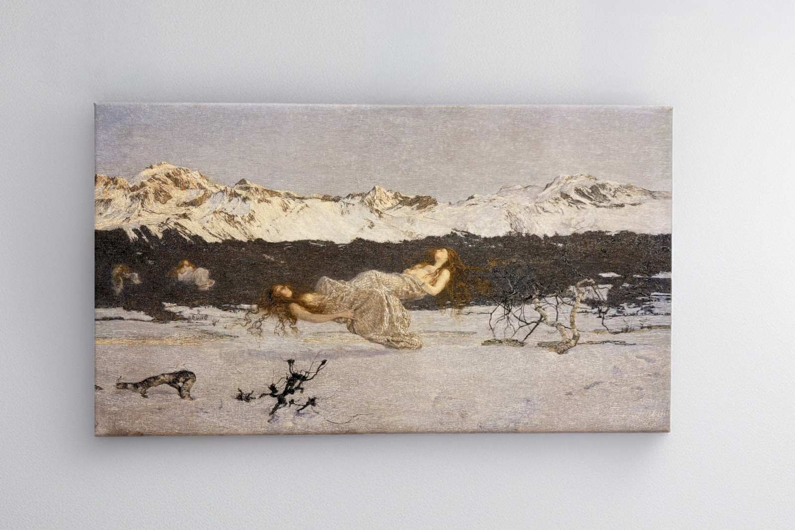 El castigo de la lujuria - Giovanni Segantini
