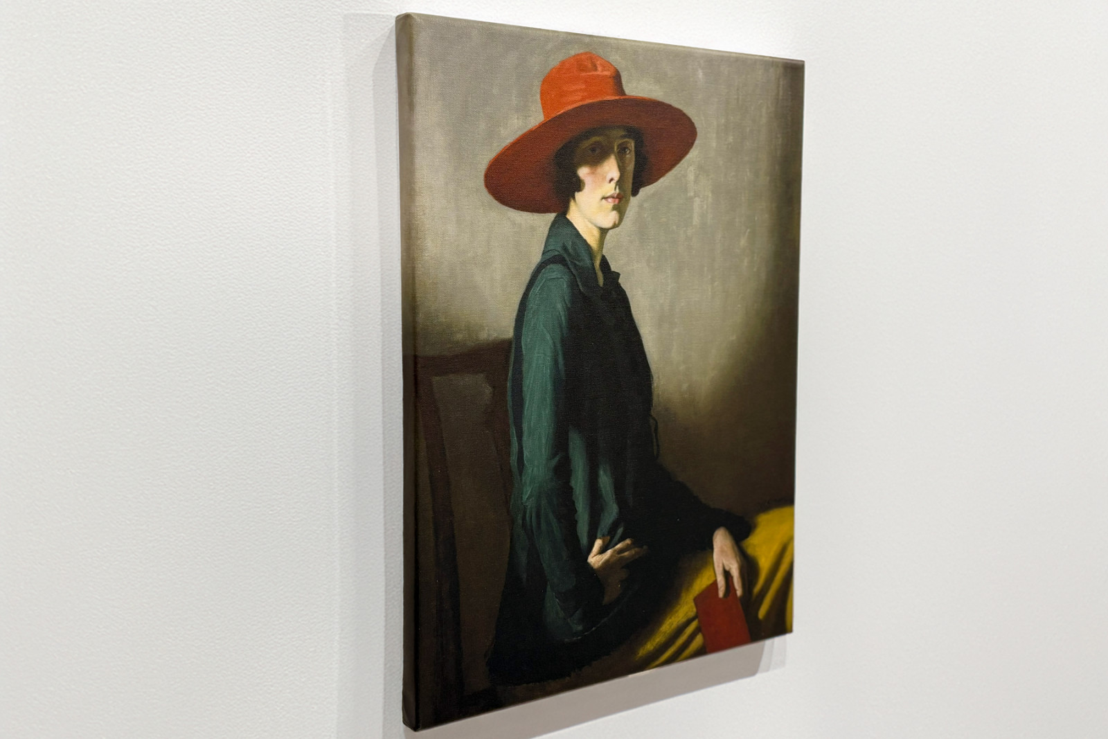 Dama del sombrero rojo - William Strang