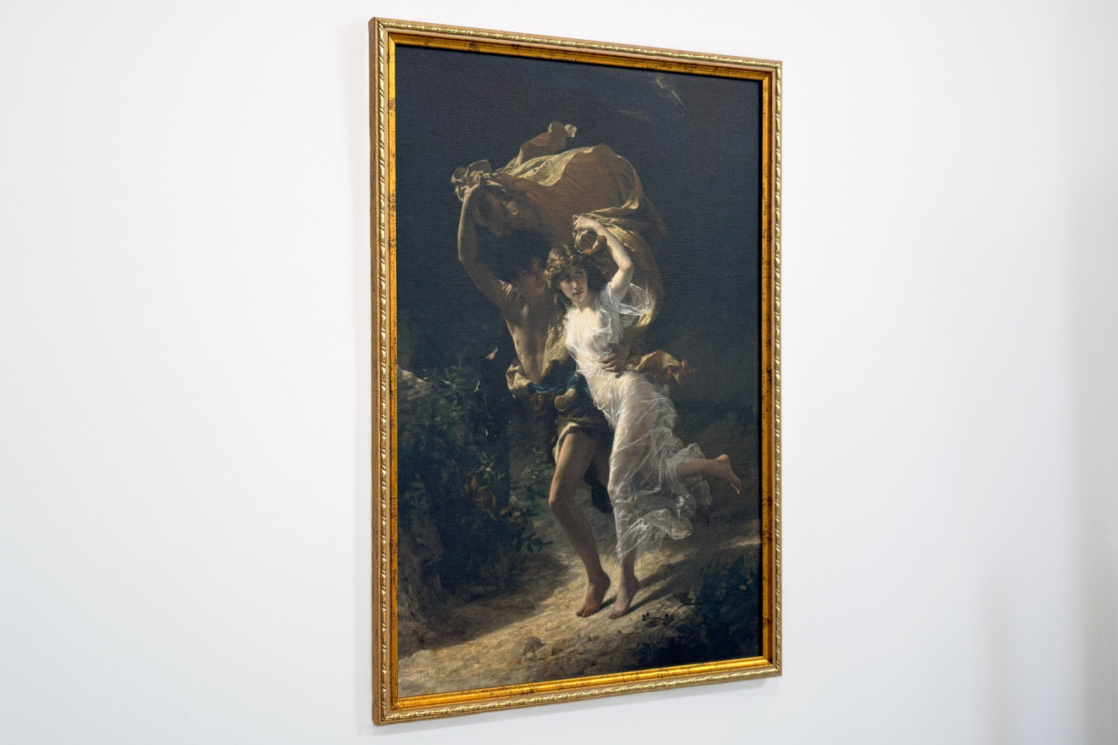 La tormenta, 1880 - Pierre Auguste Cot