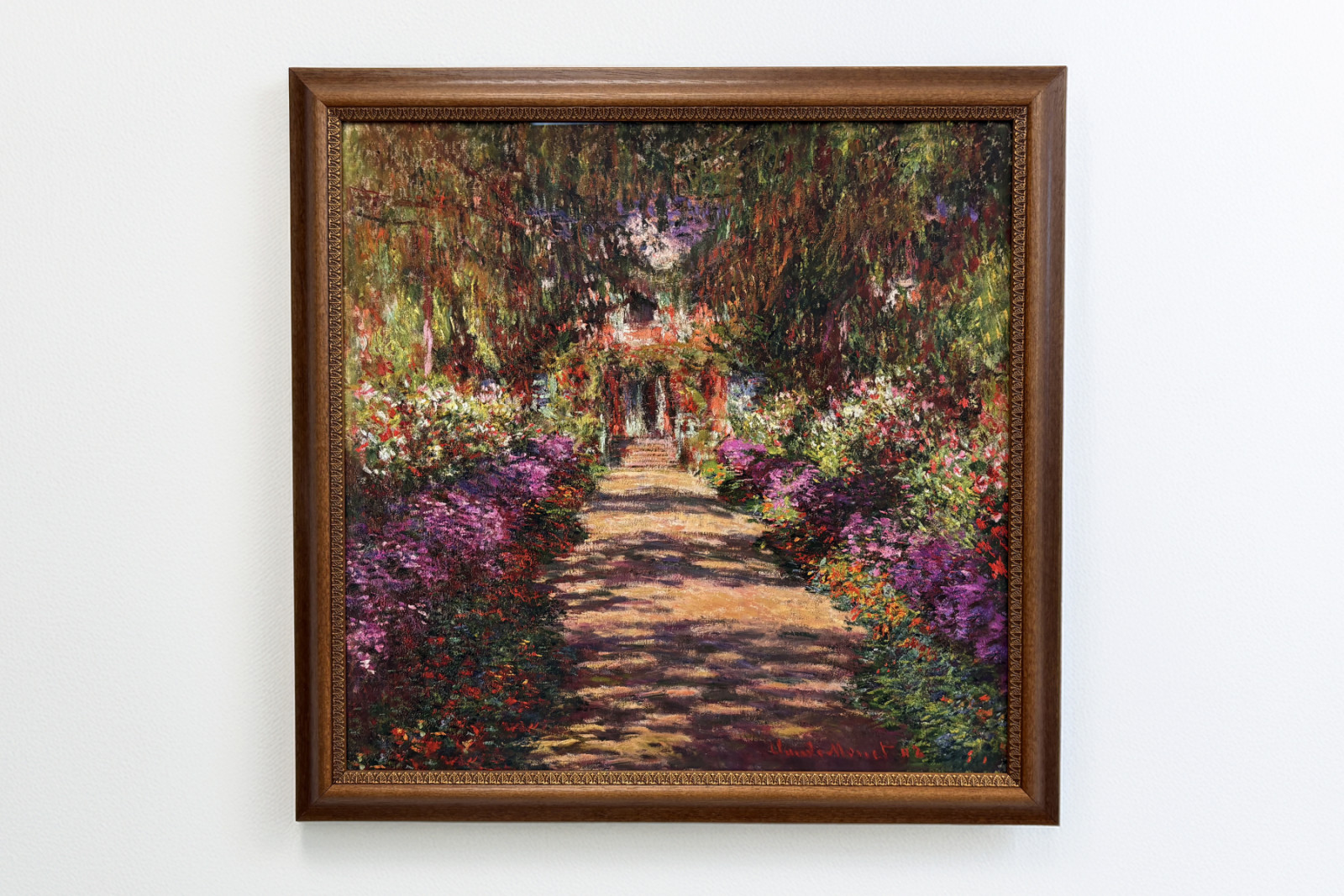 Un camino en el jardín de Monet, Giverny, 1902 - Claude Monet