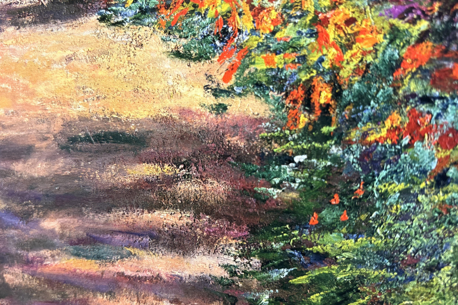 Un camino en el jardín de Monet, Giverny, 1902 - Claude Monet