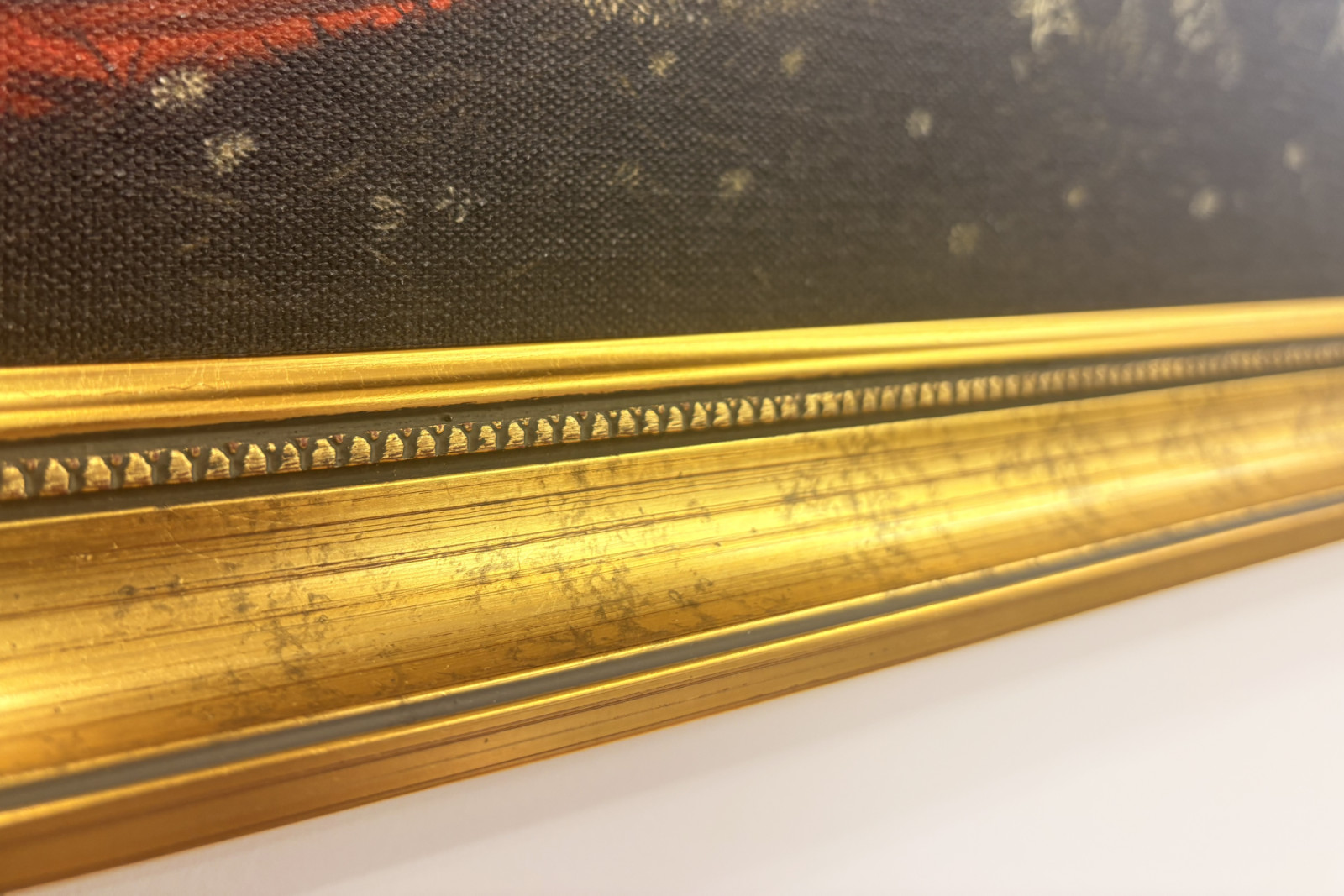 Italia Toscana Florencia, Galería de los Uffizi: La Anunciación, Pintura de Leonardo da Vinci (1452-1519), Óleo sobre madera, ca. 1472-1475, 98x217 cm - Leonardo da Vinci