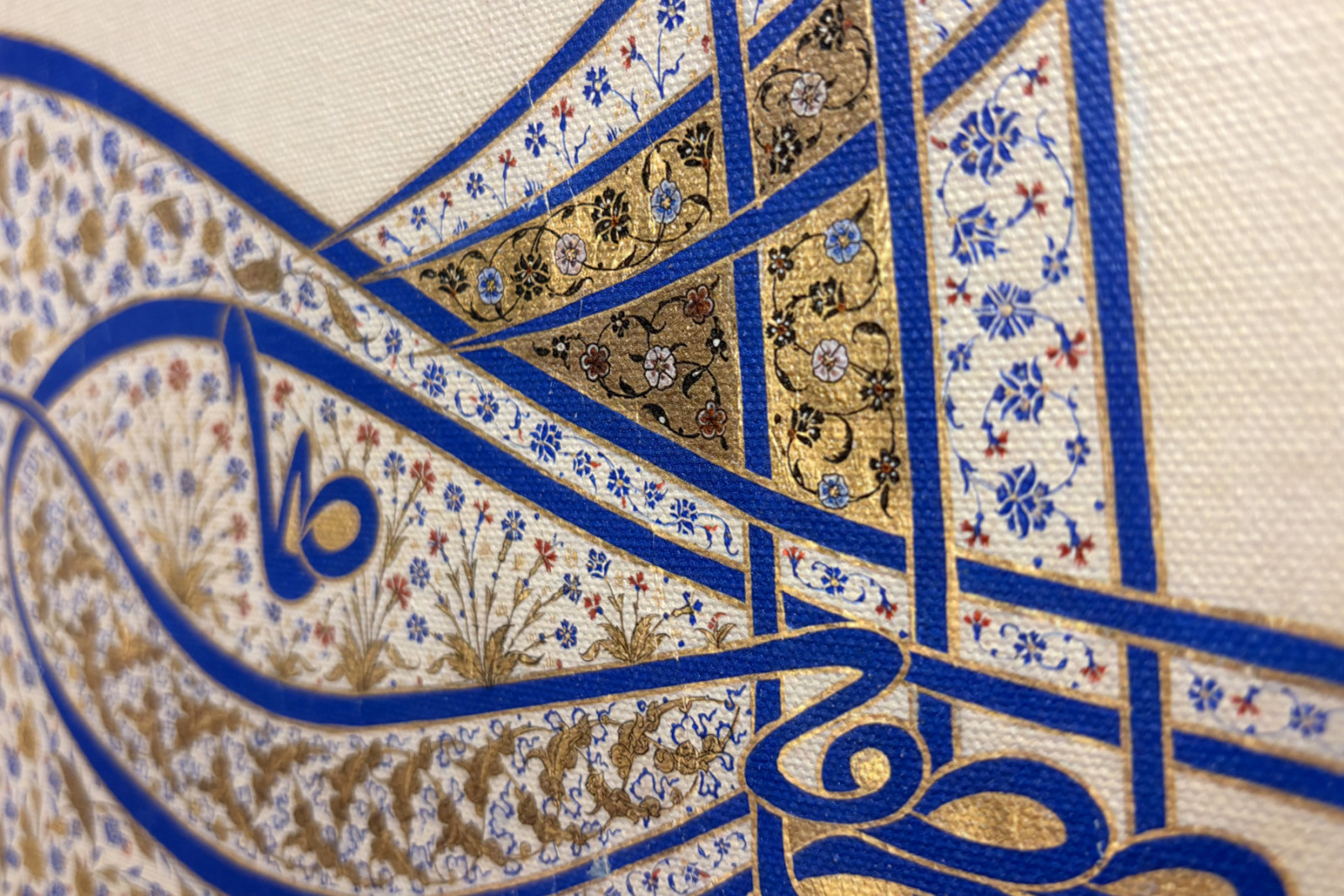 Insignia de Tughra del sultán Suleiman el Magnífico r. 1520-66, ca. 1555-60 - Unbekannt