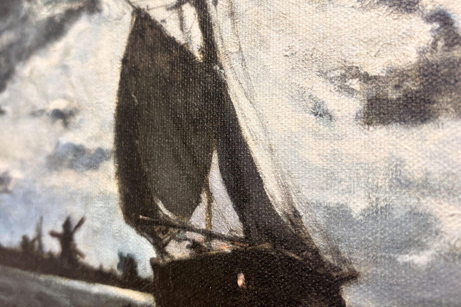 Barco de vela a la luz de la luna - Paul Gauguin