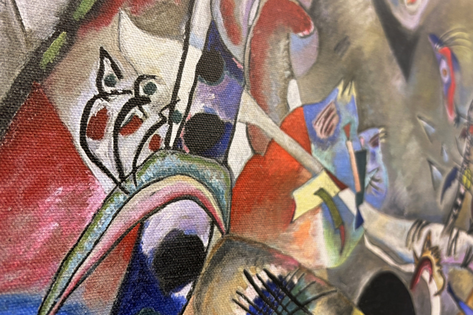 En gris - Wassily Kandinsky
