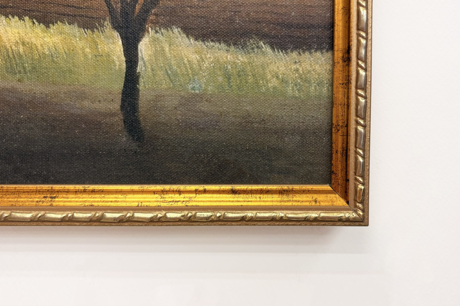 Paisaje con campesino - Henri Rousseau