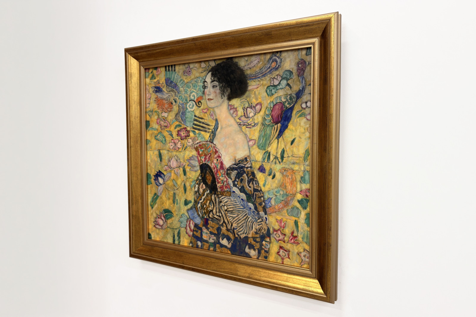 Dama con abanico - Gustav Klimt