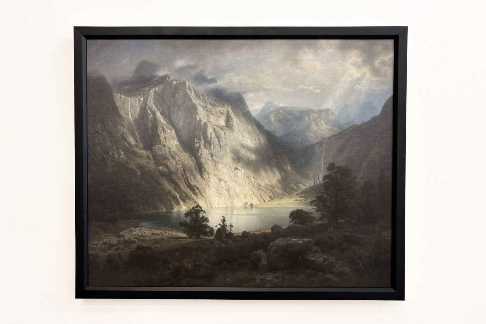 Obersee cerca de Berchtesgaden - August Wilhelm Leu