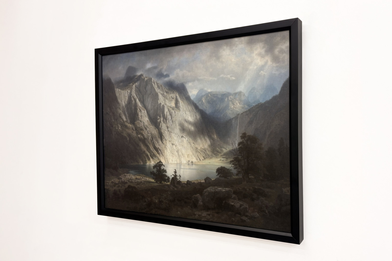 Obersee cerca de Berchtesgaden - August Wilhelm Leu