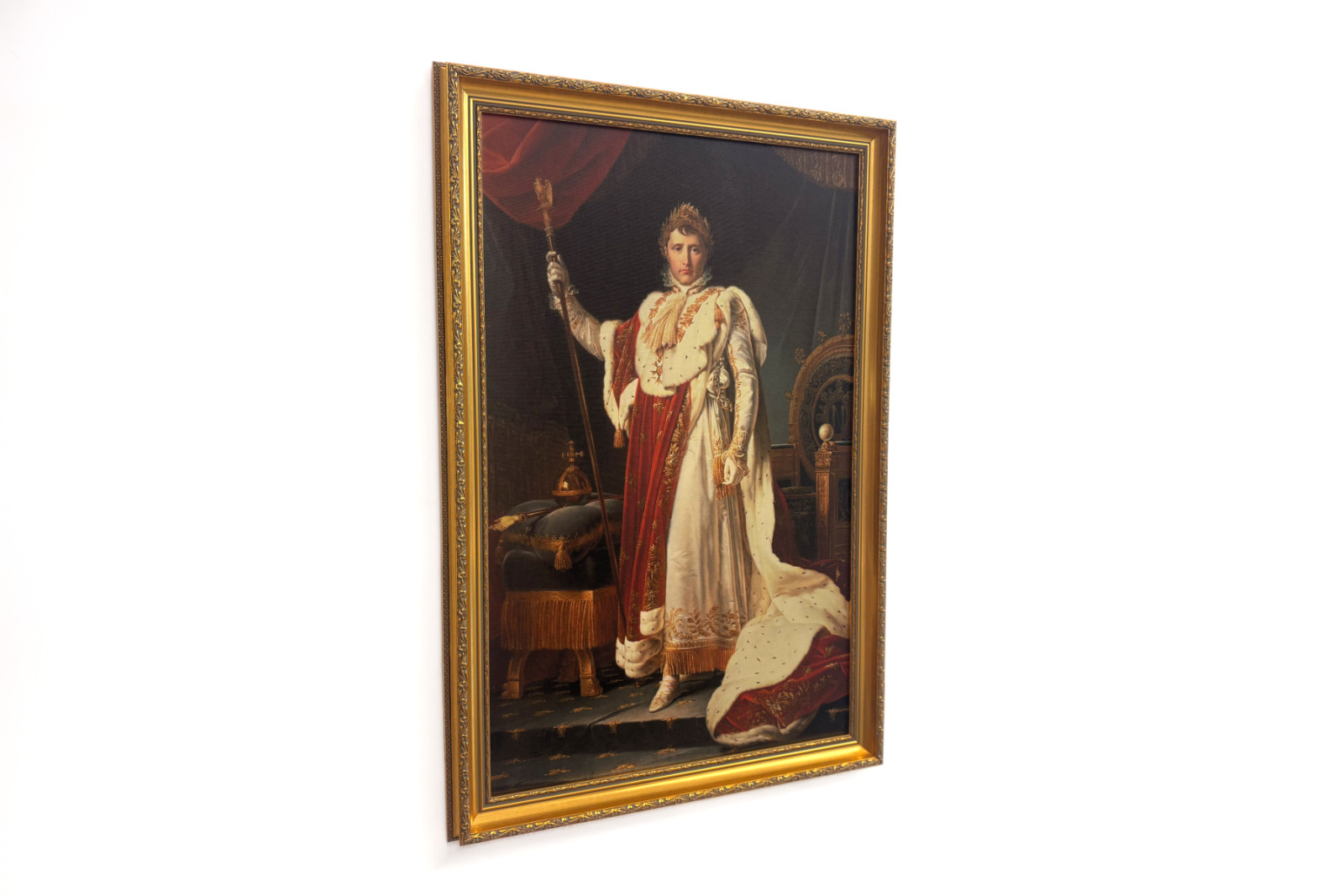 Napoleón en ropas de coronación, c.1804 - Baron François Pascal Simon Gérard