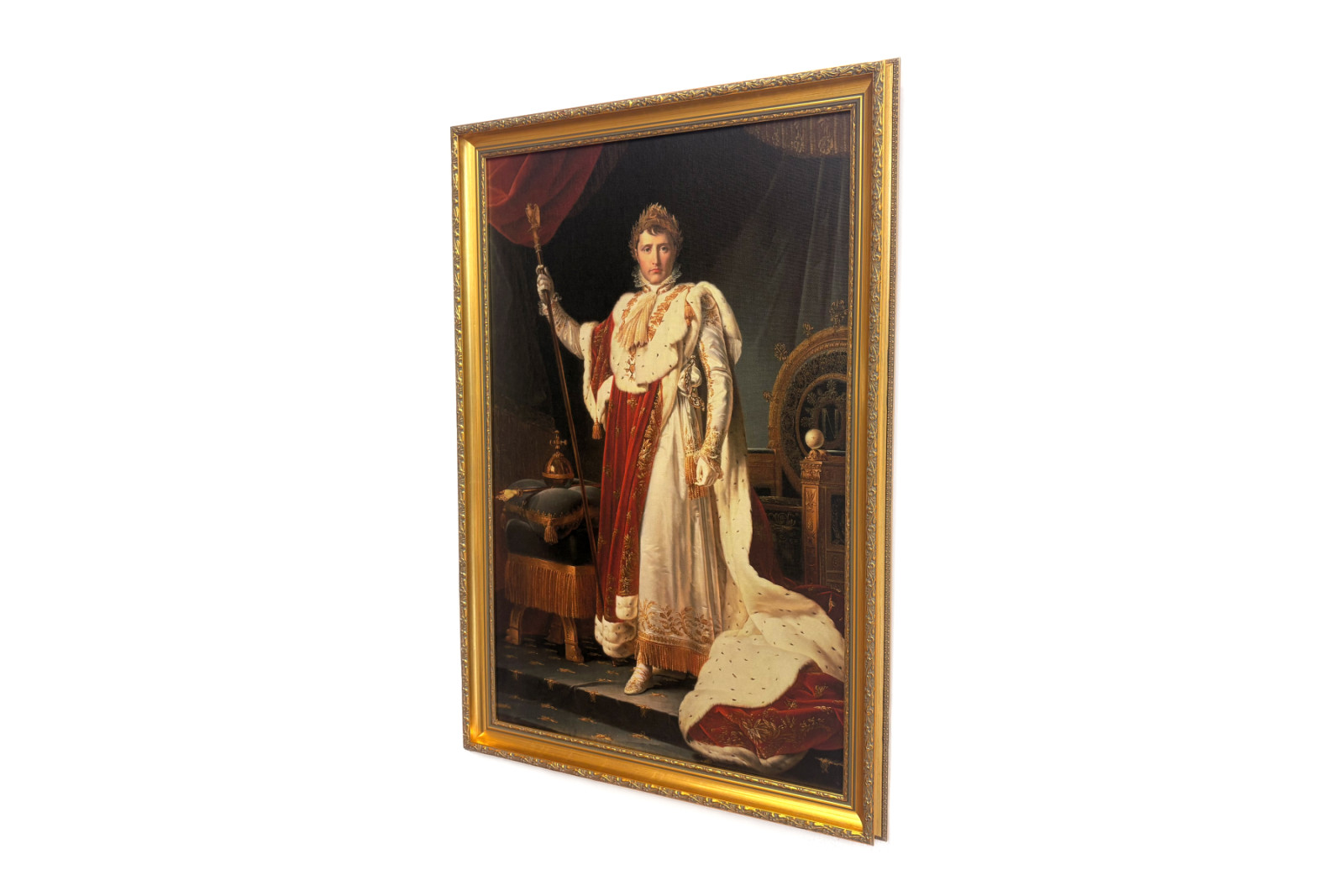 Napoleón en ropas de coronación, c.1804 - Baron François Pascal Simon Gérard