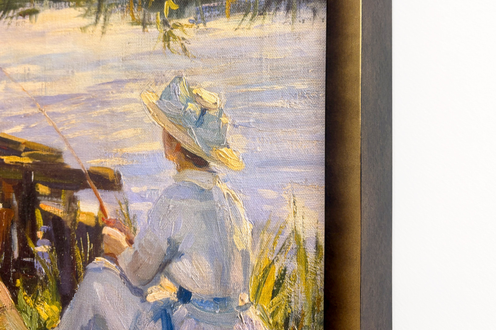 Pesca, Placa de libro - Wilfred Gabriel de Glehn