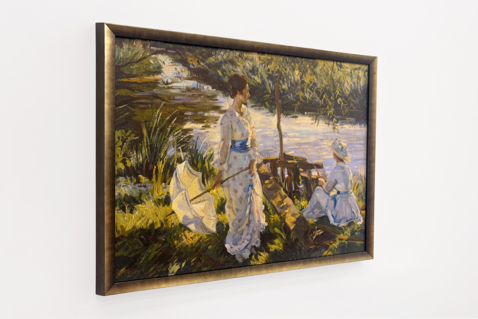 Pesca, Placa de libro - Wilfred Gabriel de Glehn