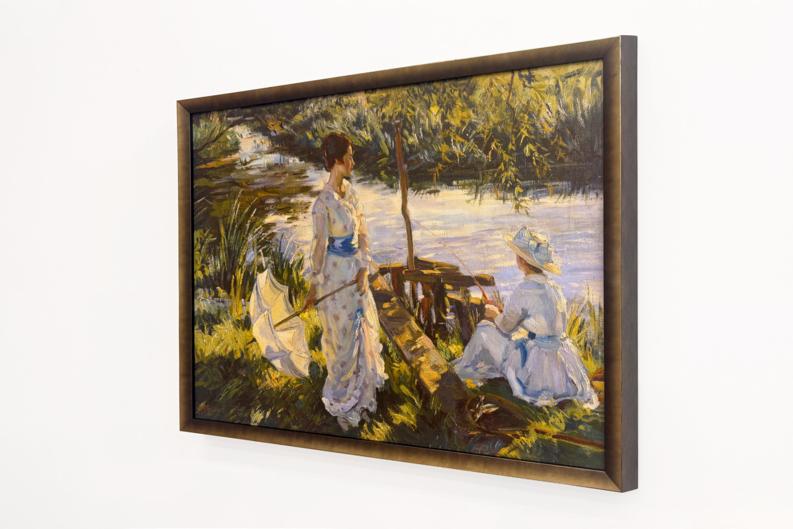 Pesca, Placa de libro - Wilfred Gabriel de Glehn