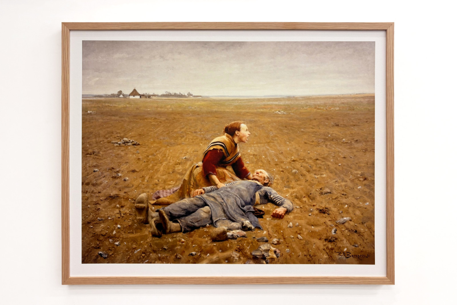Agotado o El mártir, 1889 - Hans Andersen Brendekilde
