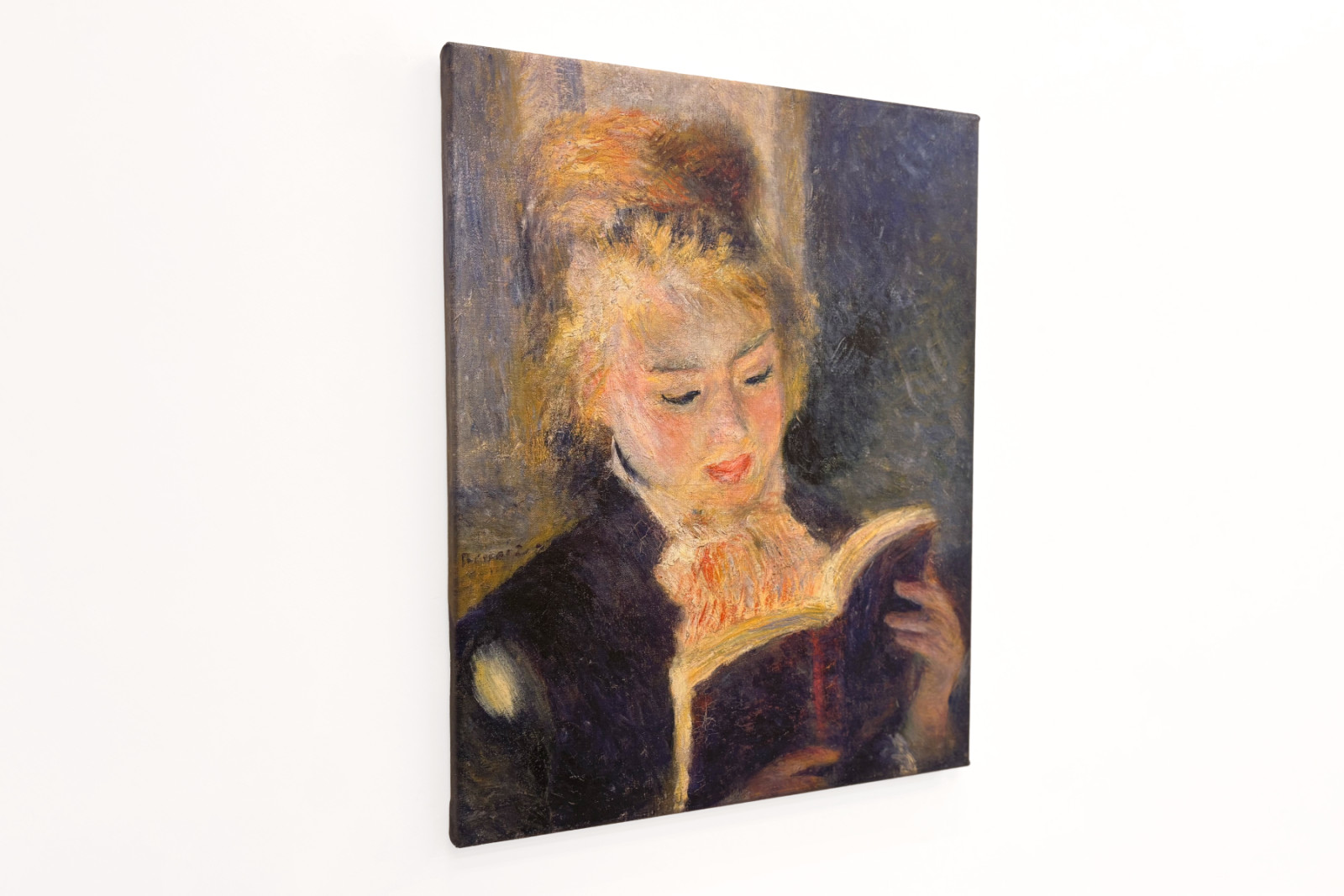 Muchacha leyendo, 1874 - Pierre-Auguste Renoir