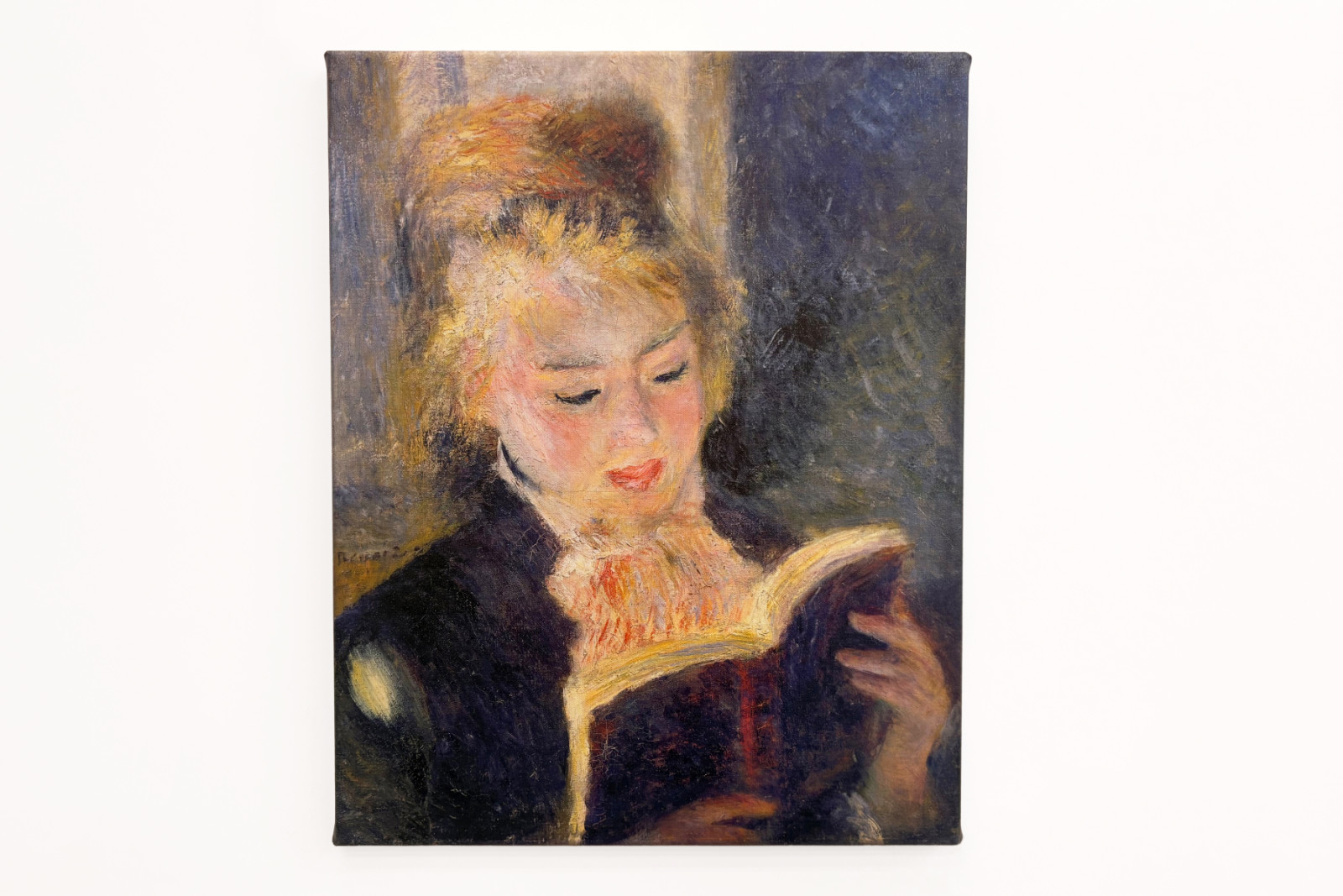 Muchacha leyendo, 1874 - Pierre-Auguste Renoir