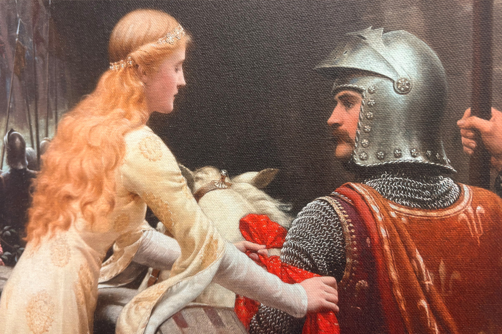 Dios te guíe - Edmund Leighton