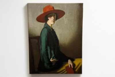 Dama del sombrero rojo - William Strang