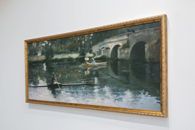 El puente en Grez, 1883 - John Lavery