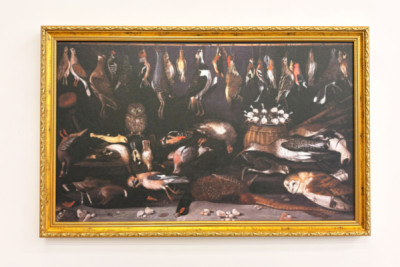 Naturaleza muerta con pájaros - Michelangelo Merisi da (attr. to) Caravaggio