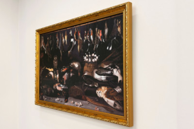 Naturaleza muerta con pájaros - Michelangelo Merisi da (attr. to) Caravaggio