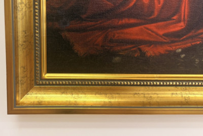 Italia Toscana Florencia, Galería de los Uffizi: La Anunciación, Pintura de Leonardo da Vinci (1452-1519), Óleo sobre madera, ca. 1472-1475, 98x217 cm - Leonardo da Vinci