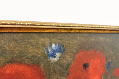 Ramo con amapolas. Pintura de Odilon Redon (1840-1916) - Odilon Redon