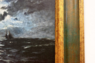 Barco de vela a la luz de la luna - Paul Gauguin