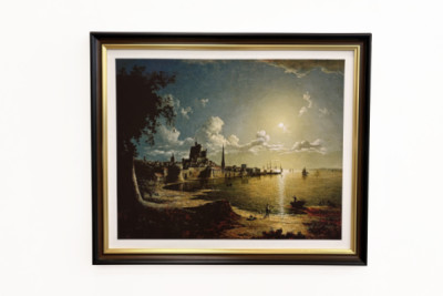Escena a la luz de la luna, Southampton, 1820