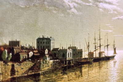 Escena a la luz de la luna, Southampton, 1820