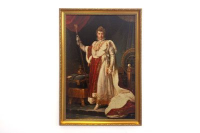 Napoleón en ropas de coronación, c.1804