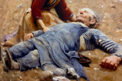 Agotado o El mártir, 1889 - Hans Andersen Brendekilde