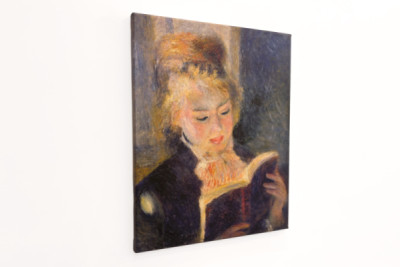 Muchacha leyendo, 1874 - Pierre-Auguste Renoir