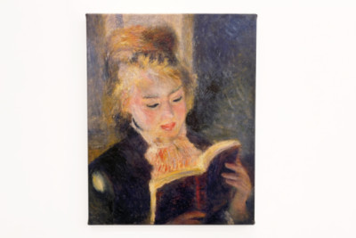 Muchacha leyendo, 1874 - Pierre-Auguste Renoir