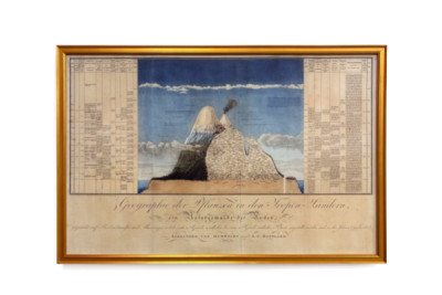 Geografía de las plantas en los países tropicales, un estudio de los Andes, dibujada por Schoenberger y Turpin, impresa por Langlois, París - Baron Friedrich Alexander von Humboldt