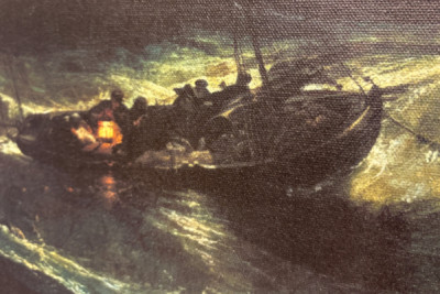 Pescadores en el mar - Joseph Mallord William Turner