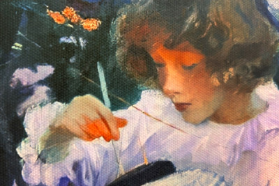 Clavel, lirio, lirio, rosa - John Singer Sargent