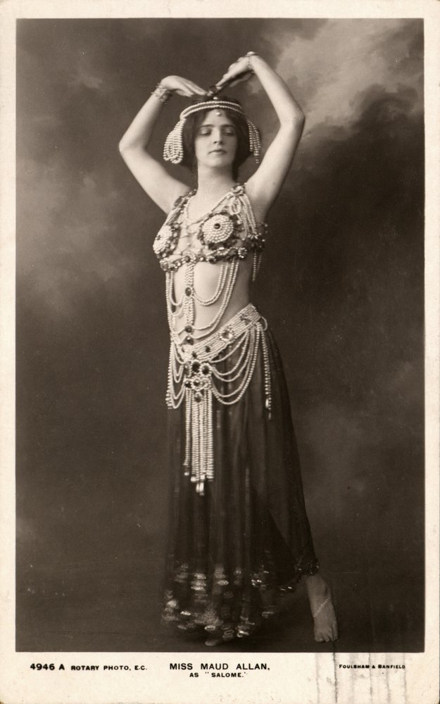 Miss Maud Allan como Salomé de Unknown