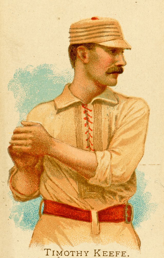 Retrato de Timothy Keefe, 1887 | American School