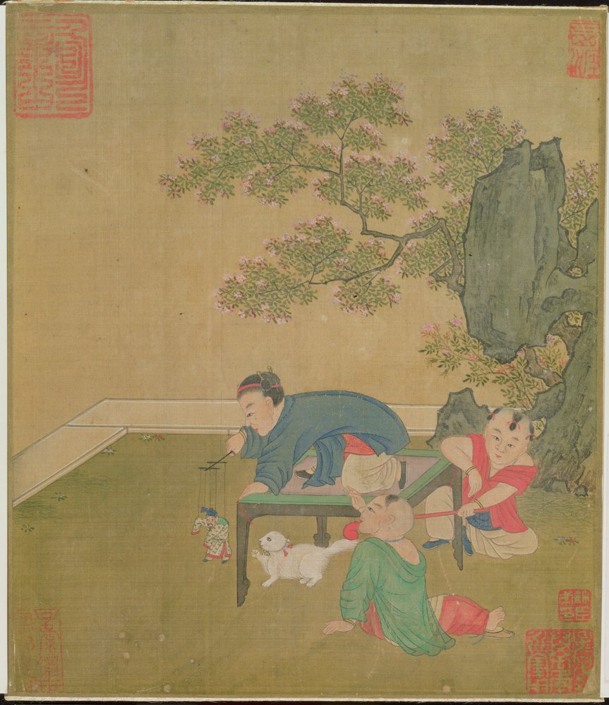 El titiritero, Dinastía Chien Lung de Chinese School