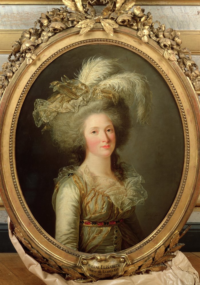Elisabeth de Francia (1764-94) llamada Madame Elisabeth, 1788 de Adelaide Labille-Guiard