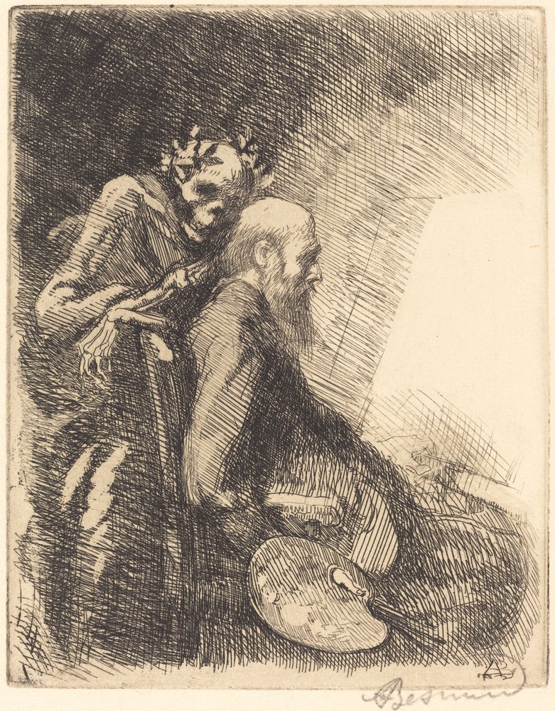 Demasiado exigente | Albert Besnard | Impresión de arte