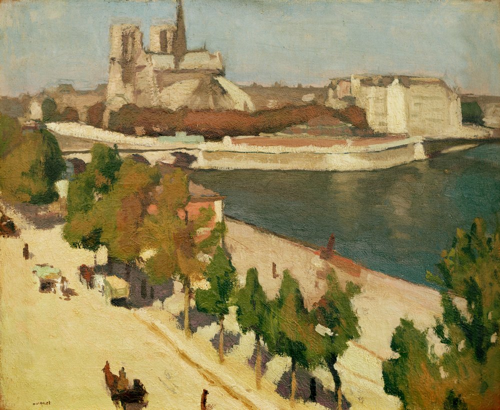 Ábside de Notre-Dame, París de Albert Marquet